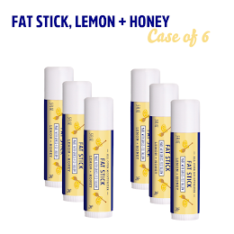 Fat Stick, Lemon + Honey, Pack of 6