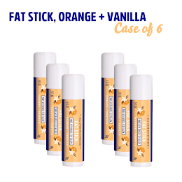 Fat Stick, Orange + Vanilla, Pack of 6
