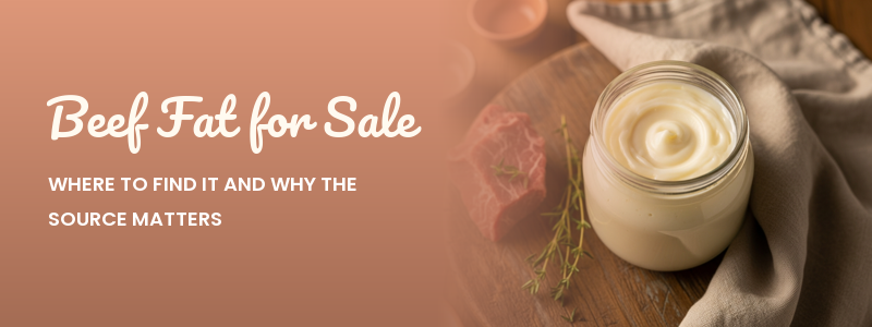 Beef Fat for Sale: Where to Find It and Why the Source Matters