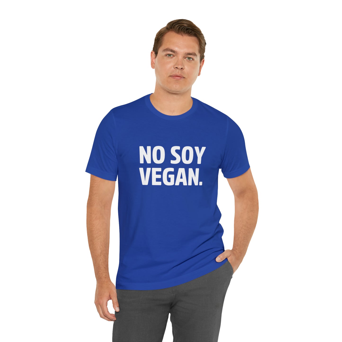 "No Soy Vegan" Short Sleeve Tee