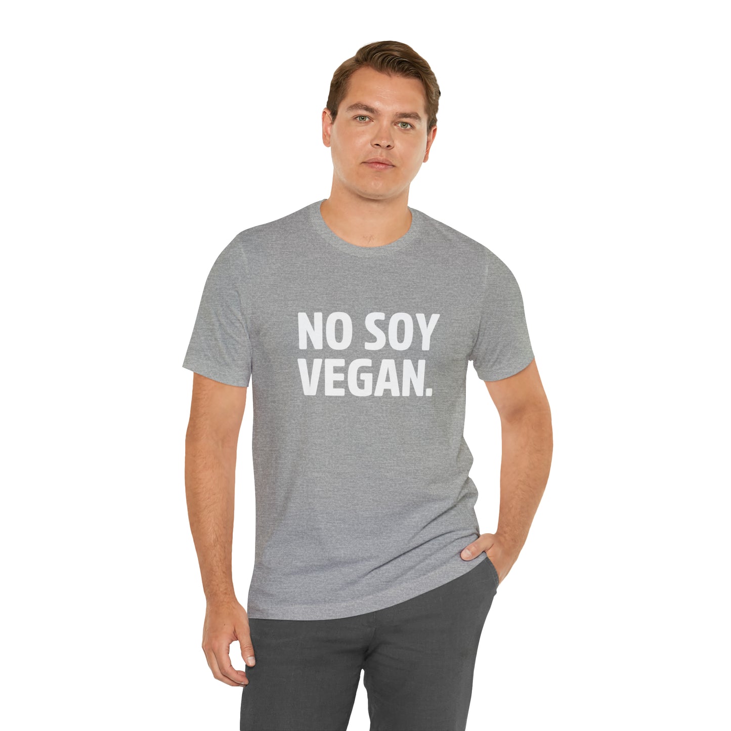 "No Soy Vegan" Short Sleeve Tee