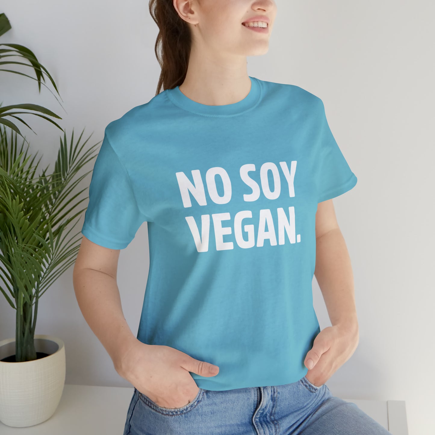 "No Soy Vegan" Short Sleeve Tee