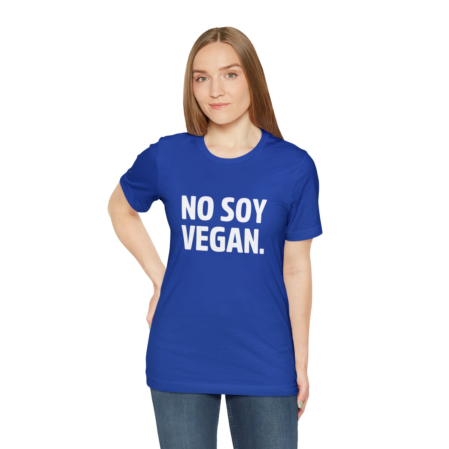"No Soy Vegan" Short Sleeve Tee
