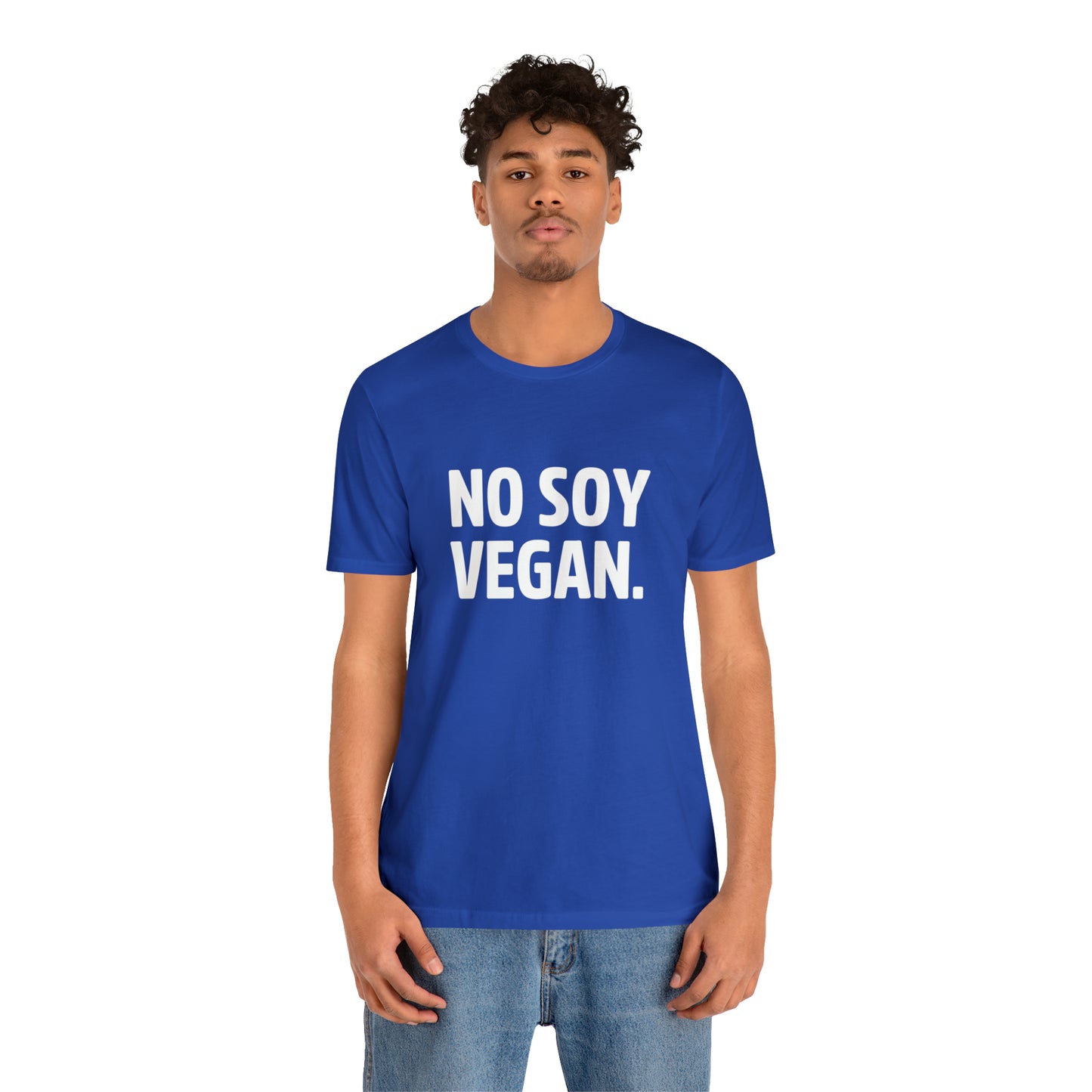 "No Soy Vegan" Short Sleeve Tee