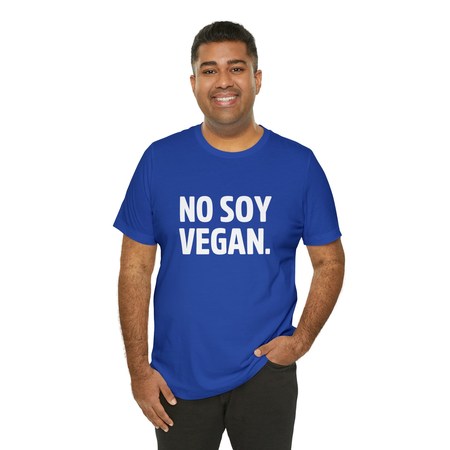 "No Soy Vegan" Short Sleeve Tee