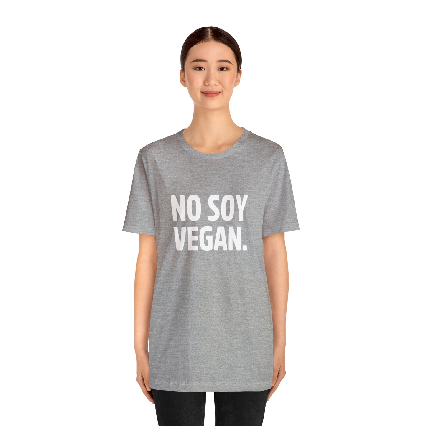 "No Soy Vegan" Short Sleeve Tee