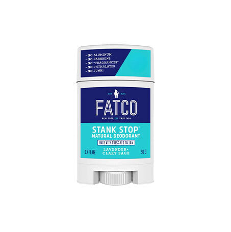 Stank Stop Natural Deodorant, Lavender+Clary Sage, 1.7 oz, Case of 12