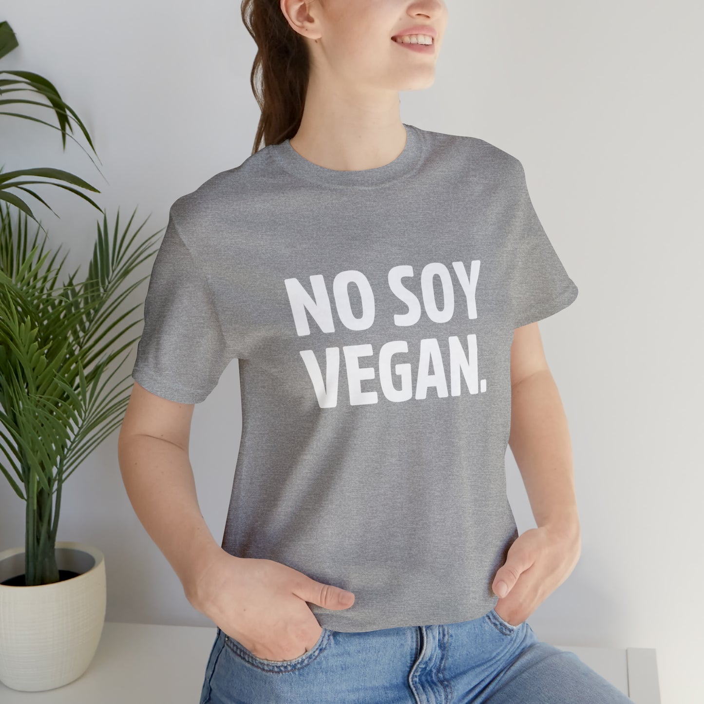 "No Soy Vegan" Short Sleeve Tee