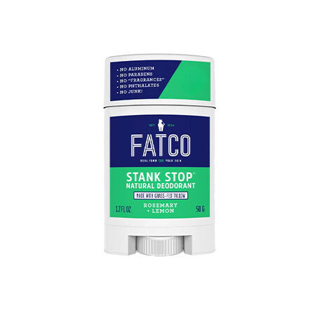 Stank Stop Natural Deodorant, Rosemary+Lemon, 1.7 oz, Case of 12