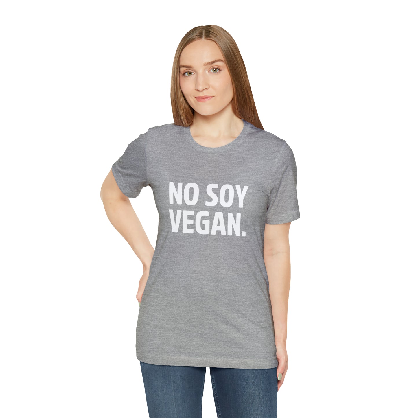 "No Soy Vegan" Short Sleeve Tee