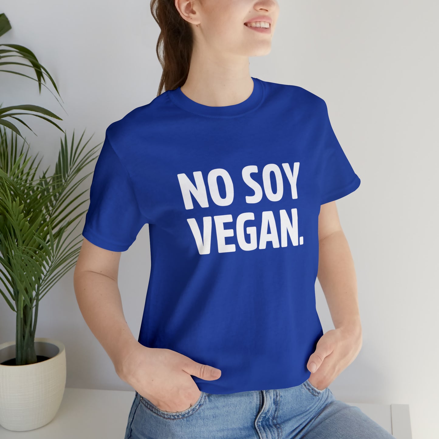 "No Soy Vegan" Short Sleeve Tee