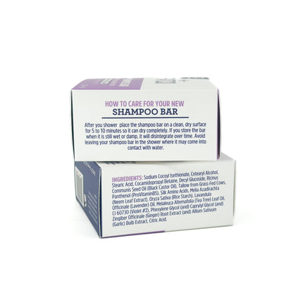 fatco purple tallow based shampoo bar